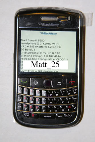 BlackBerry 9650