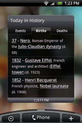 HTC Today in History