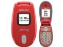 Samsung   Jitterbug J in Red