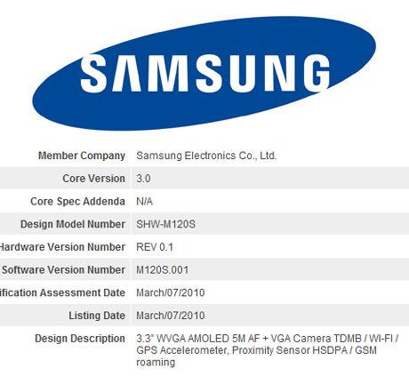 Samsung Android Bluetooth 3.0