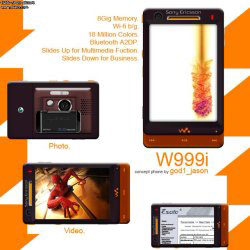 Sony Ericsson W999i