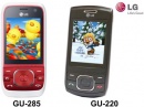 LG GU285  LG GU220   