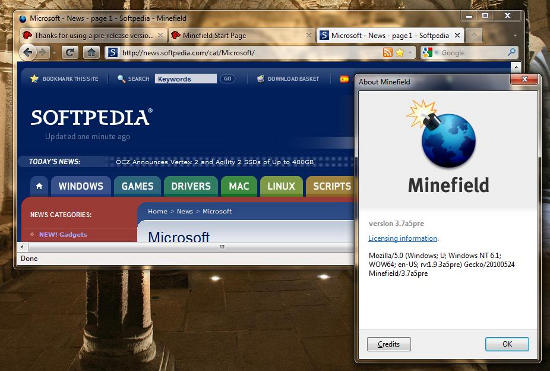 Firefox 4.0
pre-Alpha 5