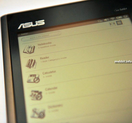 ASUS Eee
Tablet