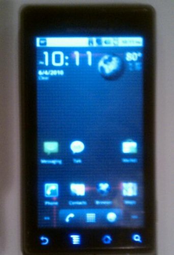 Android 2.2 
Motorola Droid