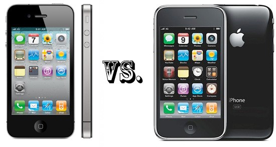 iPhone 4 vs iPhone
 3GS