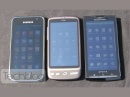  Samsung Galaxy S, HTC Desire  Sony Ericsson XPERIA X10: Super AMOLED  AMOLED  LCD   