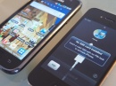   iPhone 4  Samsung Galaxy S -     