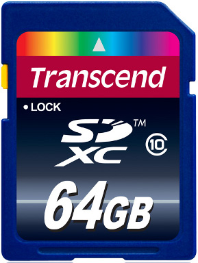 Transcend Ultimate
 SDXC Class 10