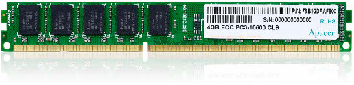 Apacer DDR3 VLP
UDIMM