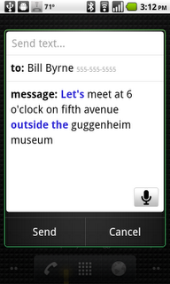 Android Voice Actions