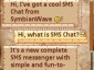 SMS Chat S60:    SMS