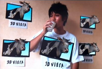 Panasonic 3D VIERA AR Greeting, iPhone