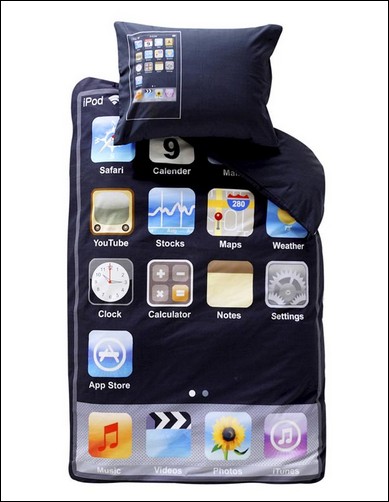 iPod Touch Themed Bedding