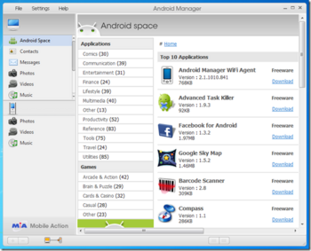 Android Manager WiFi         Android