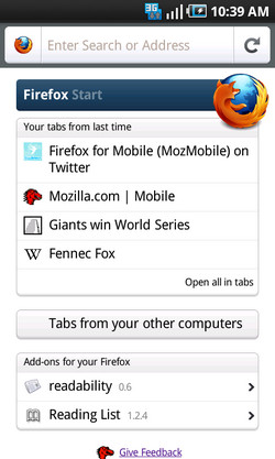Android-  Firefox    