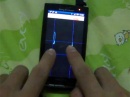  Sony Ericsson Xperia X10 -  multi-touch