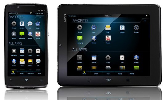 Vizio Via Tablet, Via Phone