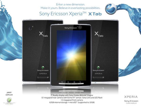 Sony Ericsson X Tab