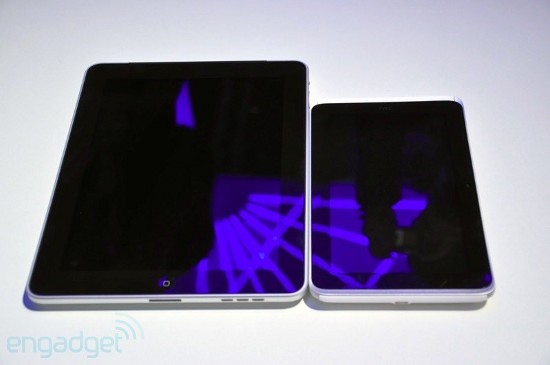 HTC Flyer, iPad