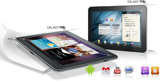 Samsung Galaxy Tab 8.9  10.1