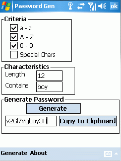 Password Generator