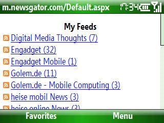 NewsGator Mobile