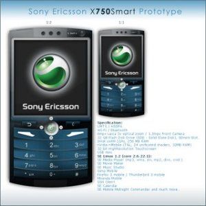 Sony Ericsson X750