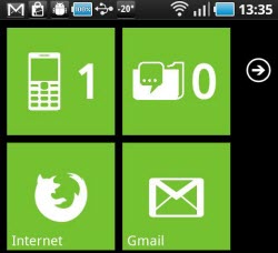 Launcher 7    Android   Windows Phone 7