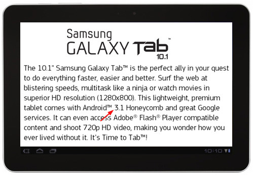 Samsung Galaxy Tab 10.1