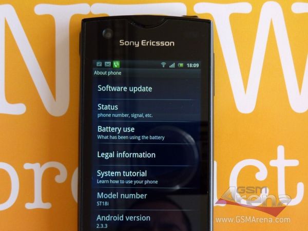 Sony Ericsson ST18i Urushi