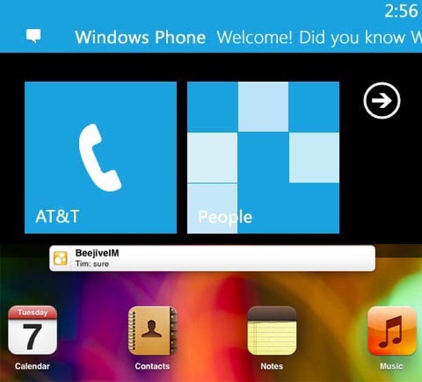 Microsoft  iOS 5:    ,   