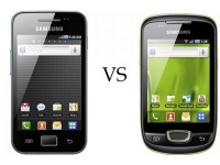 Samsung Galaxy Ace vs Samsung Galaxy Mini     