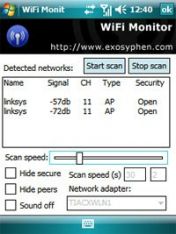 PocketPC WiFi Monitor