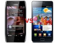 : Samsung Galaxy S 2  Nokia X7