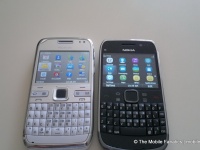 : Nokia E6  Nokia E72