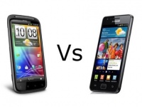 HTC Sensation  Samsung Galaxy S2:  Android- 