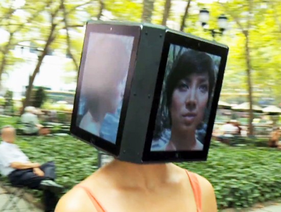 iPad Head Girl