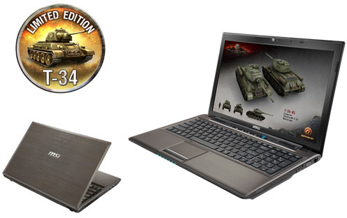 MSI GE620DX T-34 Limited Edition