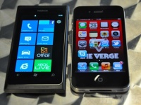 Nokia Lumia 800  iPhone 4S  HTC Titan