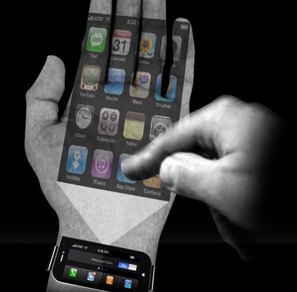 6. Projector iPhone Concept 