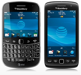 BlackBerry Bold 9900  BlackBerry Torch 9860