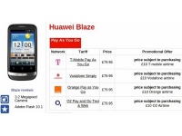  Android  Huawei Blaze   