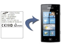 Samsung Omnia W   FCC   3G