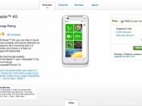 T-Mobile   HTC Radar 4G