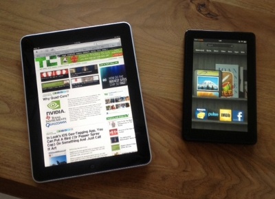 iPad  Kindle Fire