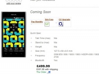 LG Prada Phone 3.0    600 