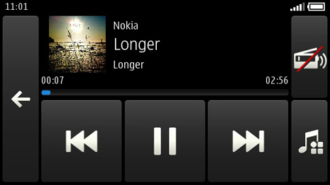 Nokia Carmode music
