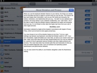 Apple    Siri Dictation  iPad