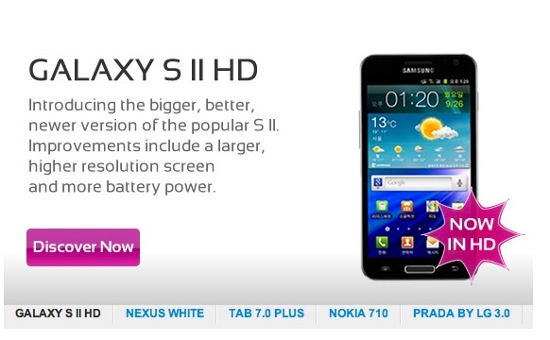 Samsung Galaxy S II HD